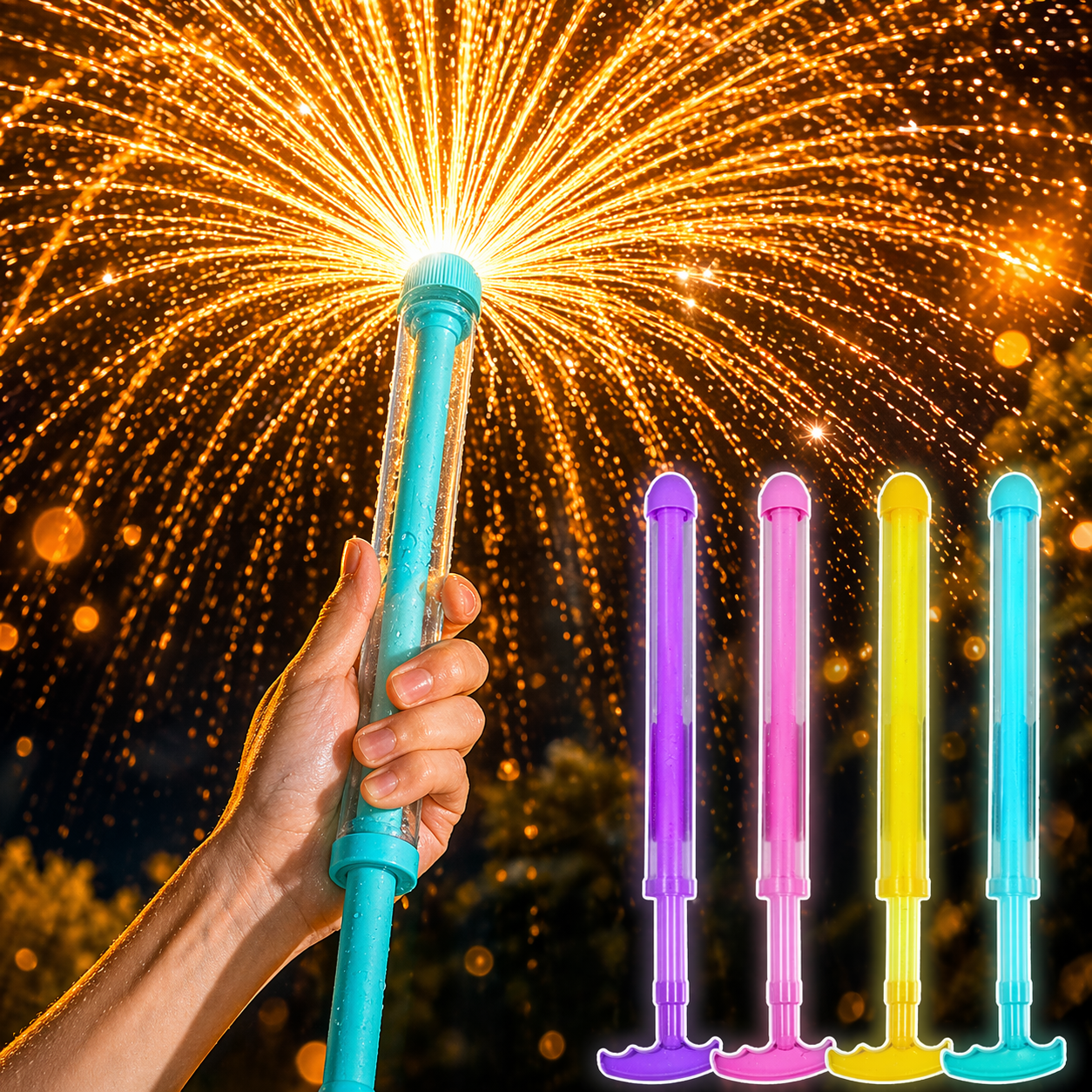 Fireworks Spray Water Gun